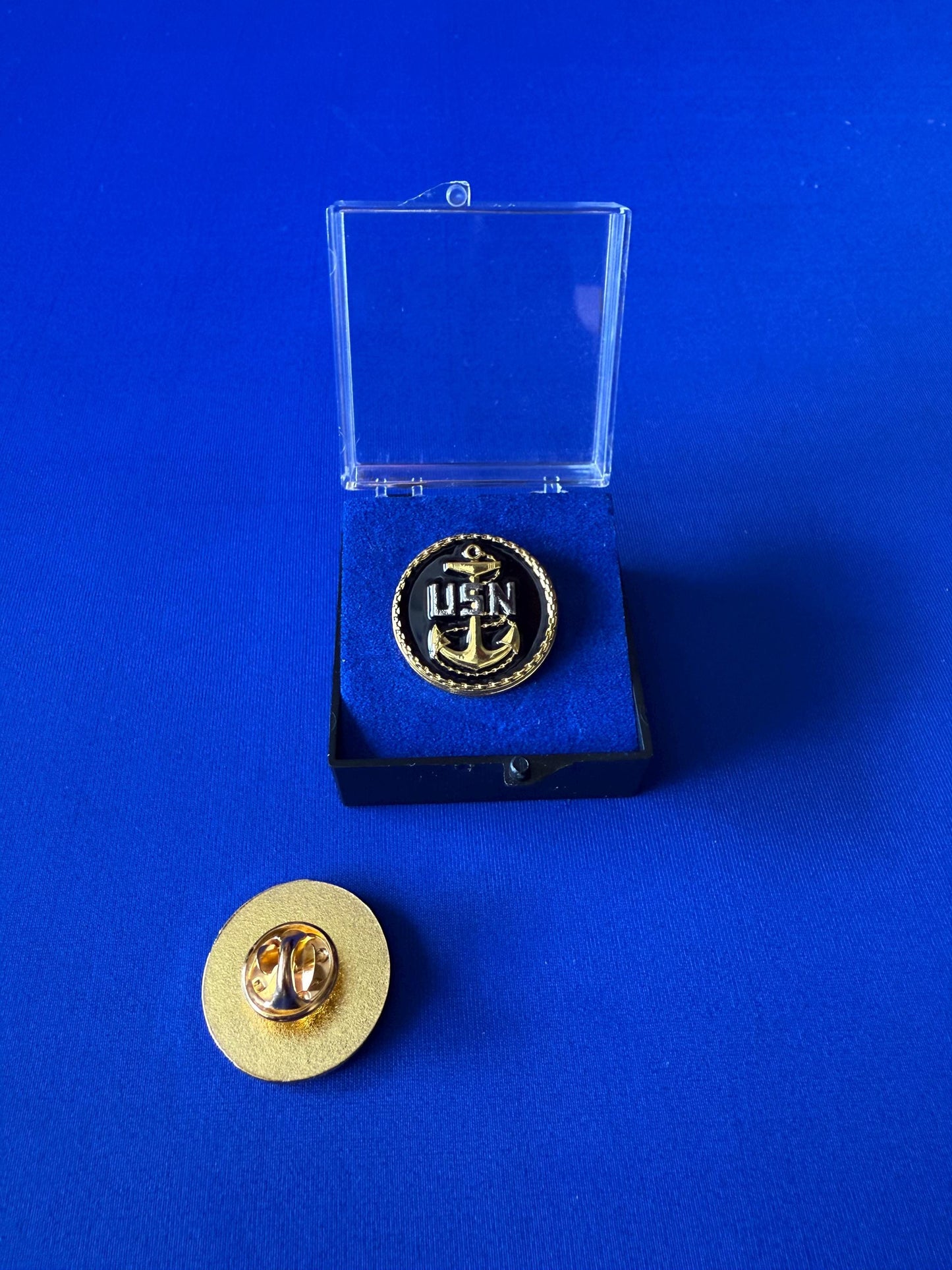 USN Chief, Senior Chief, Master Chief Lapel Pins