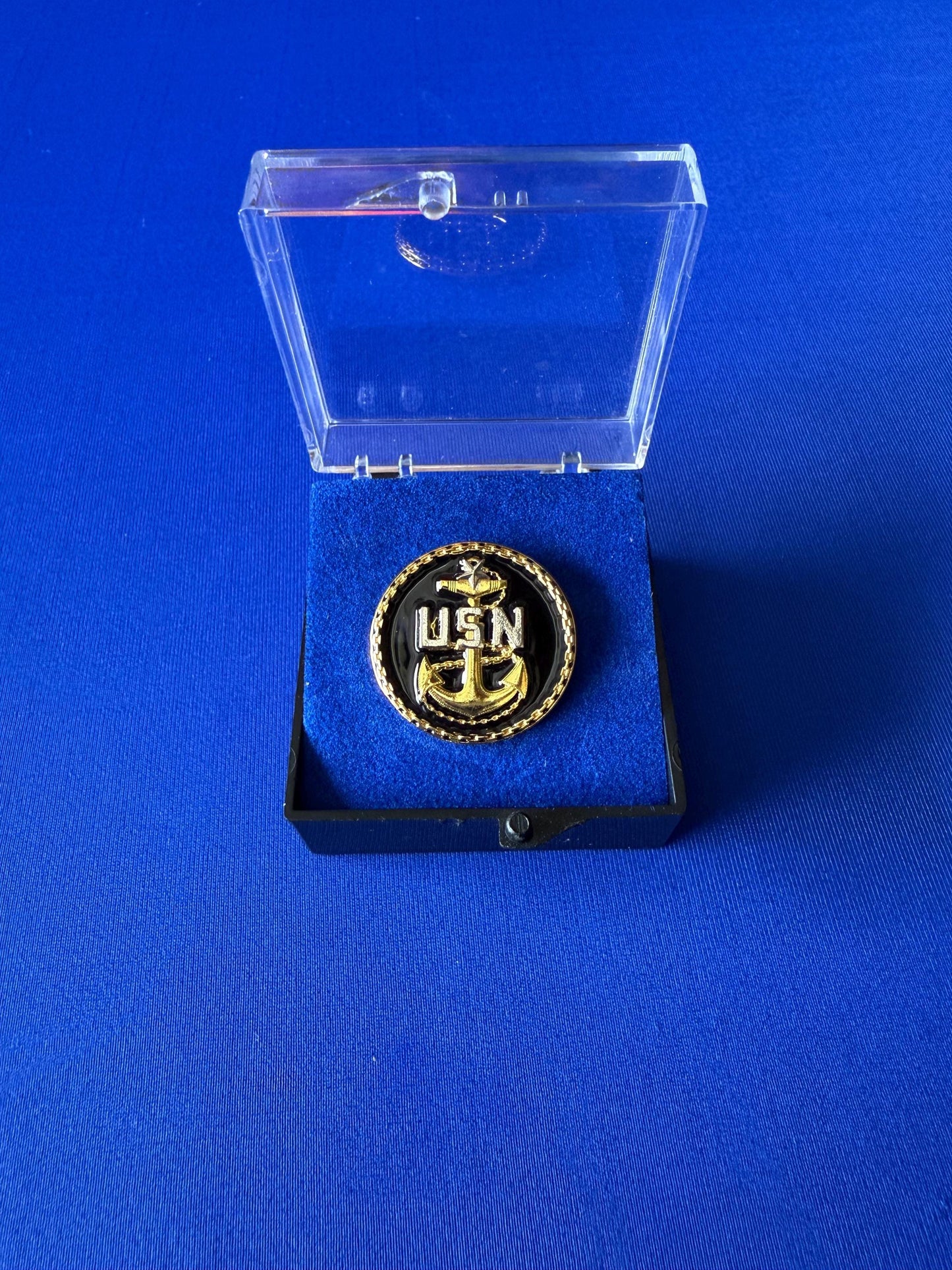 USN Chief, Senior Chief, Master Chief Lapel Pins