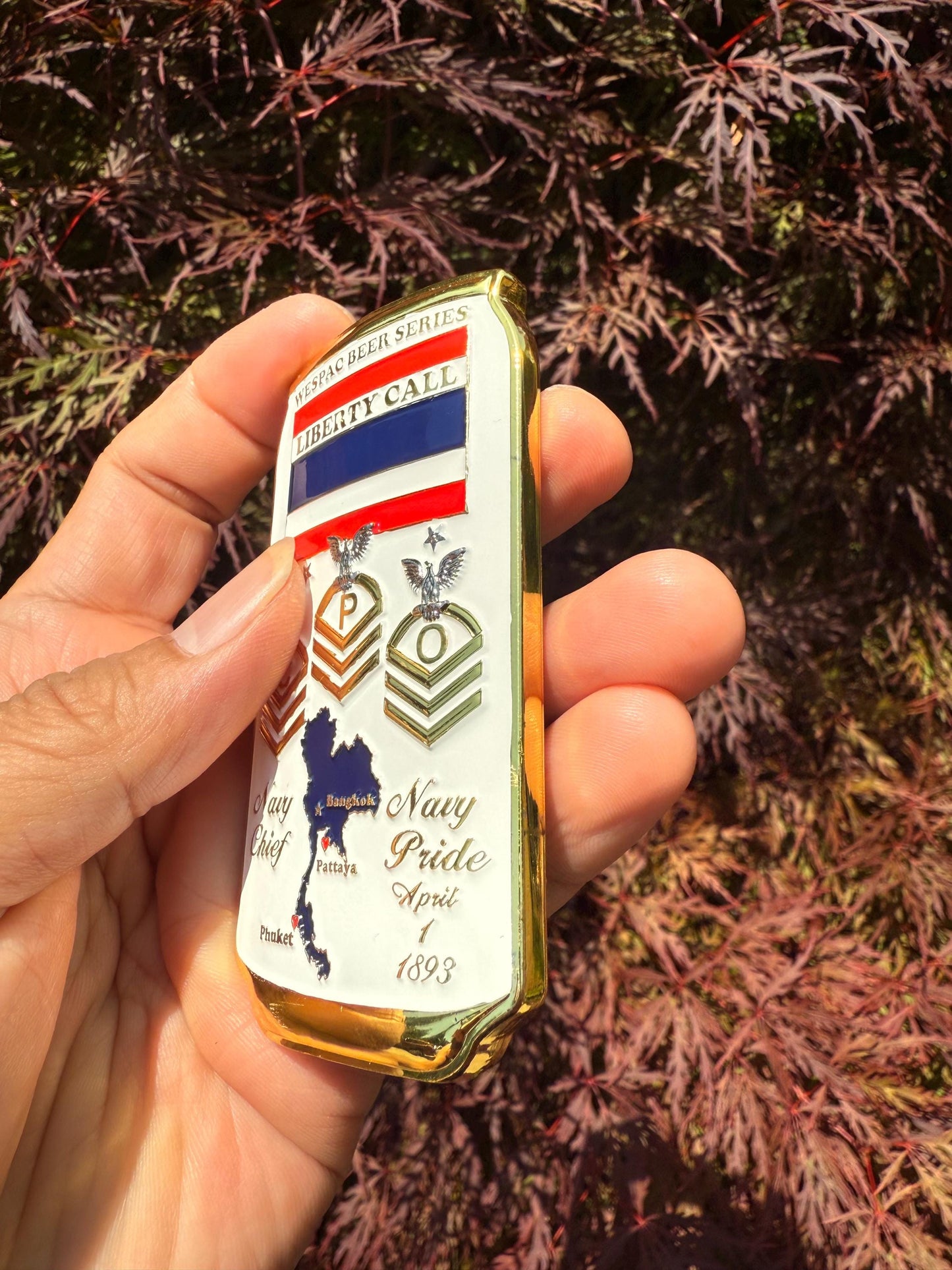 Liberty Call Singha Beer Pride Challenge Coins