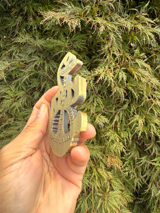 USN Class 132 FY 26 Heritage Anchor Antique Nickel Coin